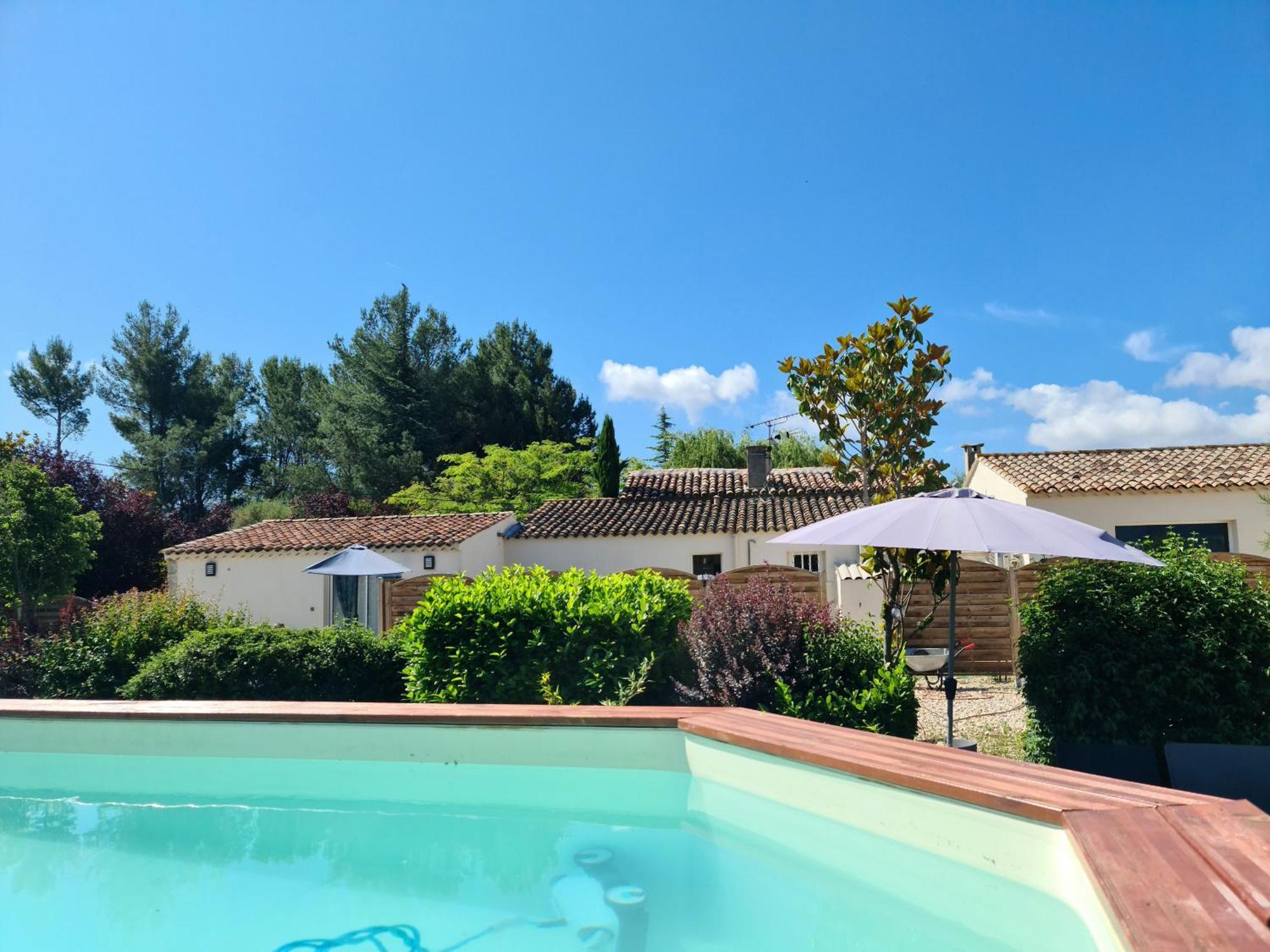 Апартаменти Mas Gabelys Superbe Vue Sainte Victoire Jardin Terrasse Et Piscine Трец Екстер'єр фото